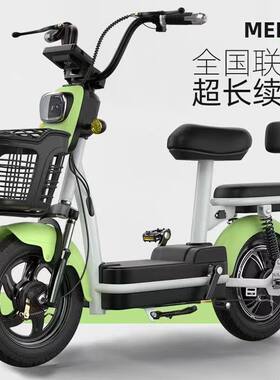 新国标电动自行车小型代步车男女士锂电电瓶车两轮助力电动车48V