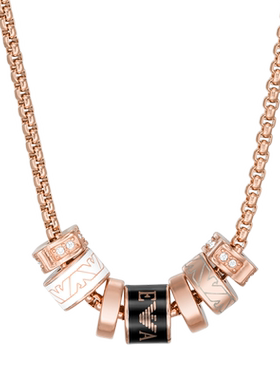 阿玛尼女项链轻奢转运锁骨