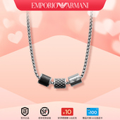 Armani阿玛尼项链 潮流嘻哈转运珠潮牌百搭饰品送男友情人节礼物