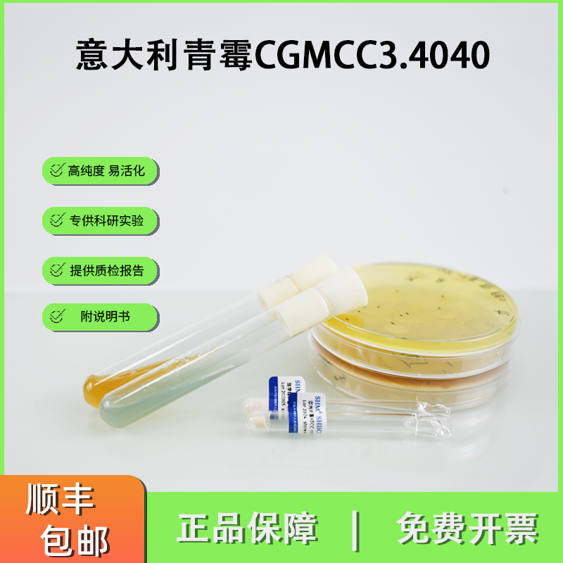 CGMCC3.4040意大利青霉 冻干粉标准菌株