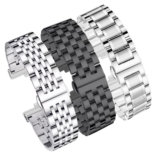 适用华为WATCH FIT3/Fit4手环精钢表带男华为手表fit4Pro表带男士watchfit3专用替换腕带金属不锈钢表链新款