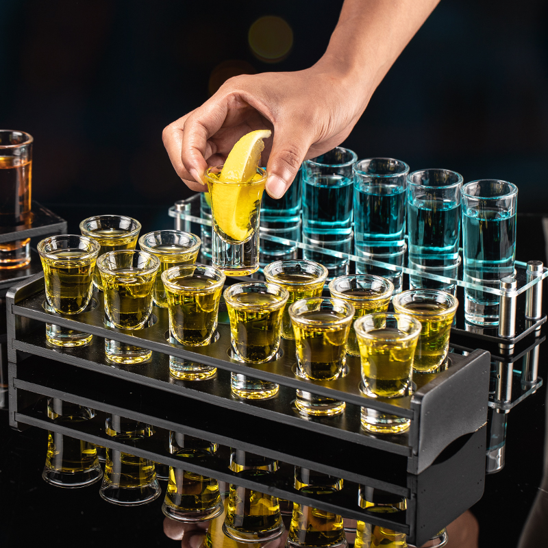 玻璃子弹杯白酒杯吞杯小酒一口杯