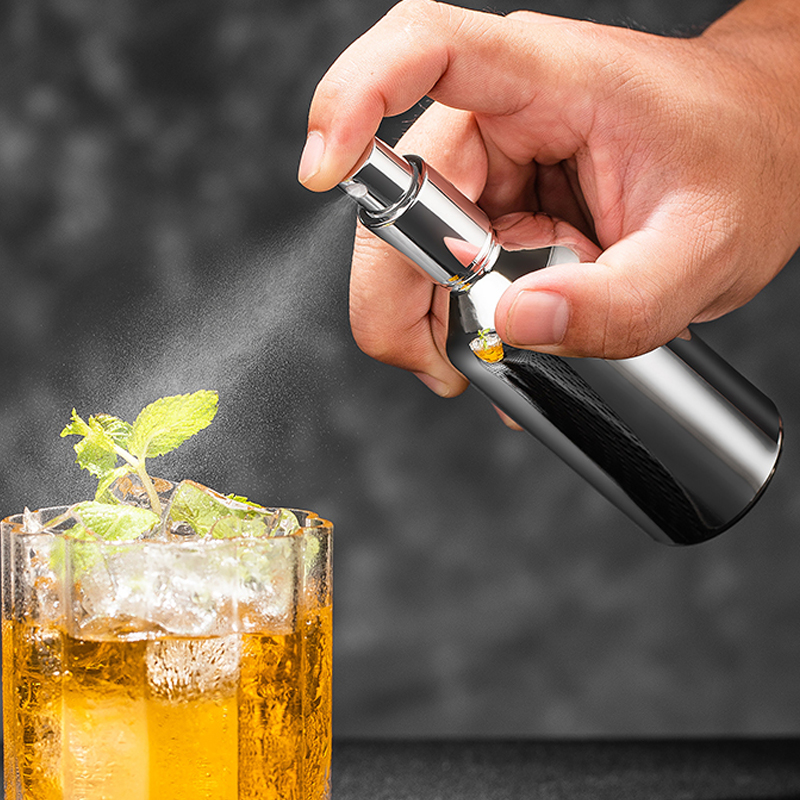 酒吧调酒雾化器玻璃喷雾瓶鸡尾酒增香细雾火焰苦精瓶小空瓶分装瓶