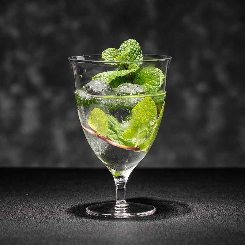 日式木村矮脚鸡尾酒杯宽口古典酒杯水晶玻璃创意特调透明小酒杯子