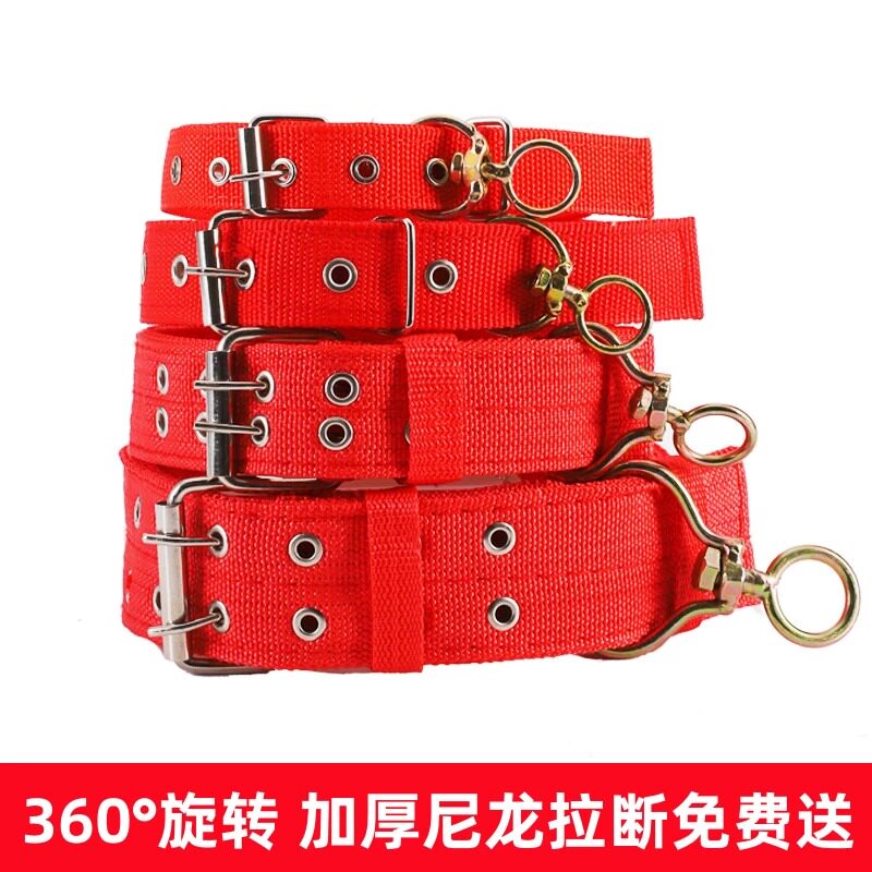 加厚狗脖套脖套狗狗项圈小土狗幼犬犬脖圈牵引狗圈颈圈宠物专用大