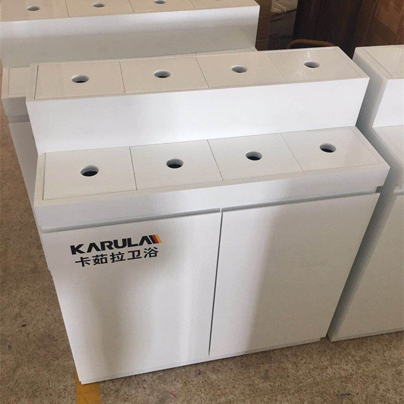 卫浴龙头展示柜展架水龙头展板中岛地漏水槽淋浴花洒水龙头样品柜