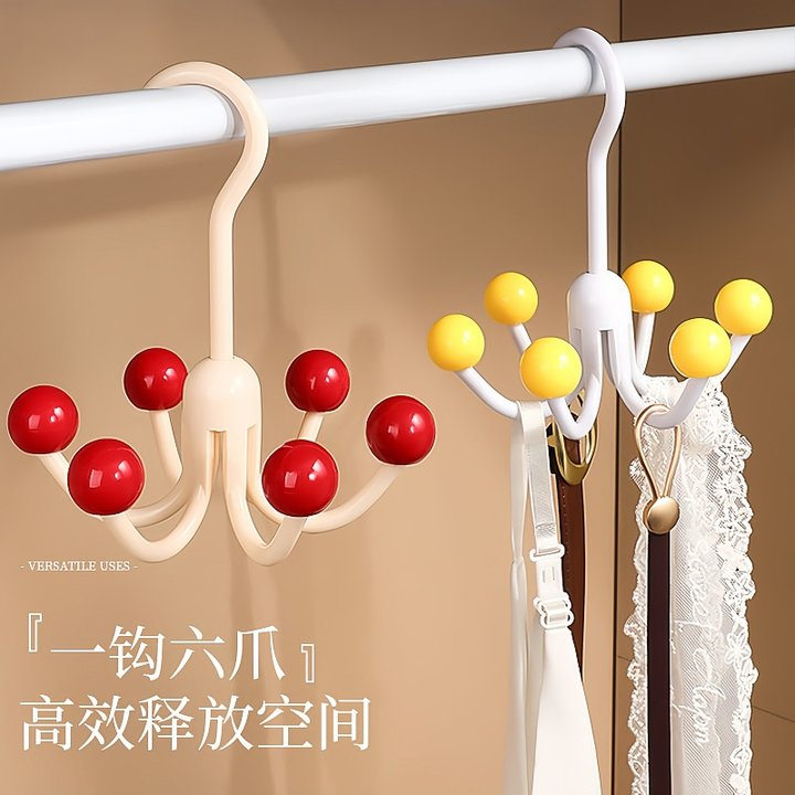 360°旋转挂钩多巴胺挂帽子衣柜