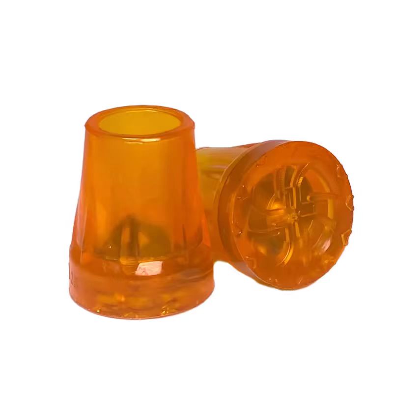 加厚牛筋双拐胶套防滑橡胶头拐杖脚垫静音设计手杖保护套耐磨实用