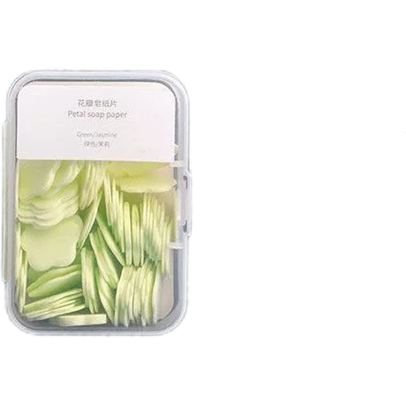 一次性香皂片便携肥皂纸迷你花瓣学生儿童旅行洗手皂片随身携带方
