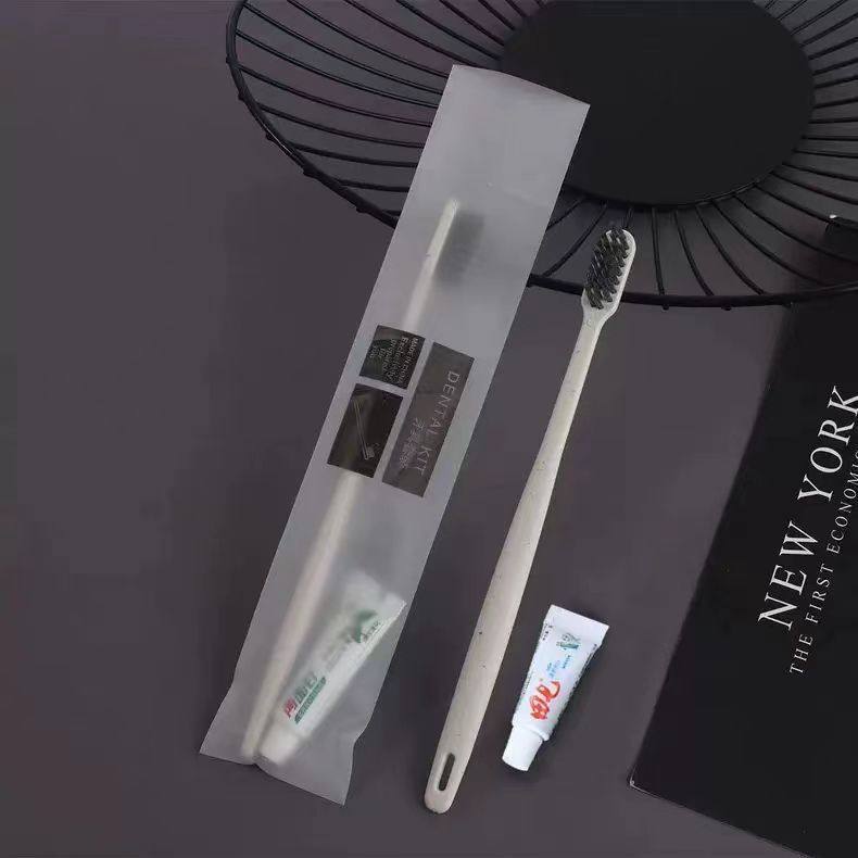 宾馆酒店专用一次性牙刷100只带牙膏便携清洁套装二合一实用