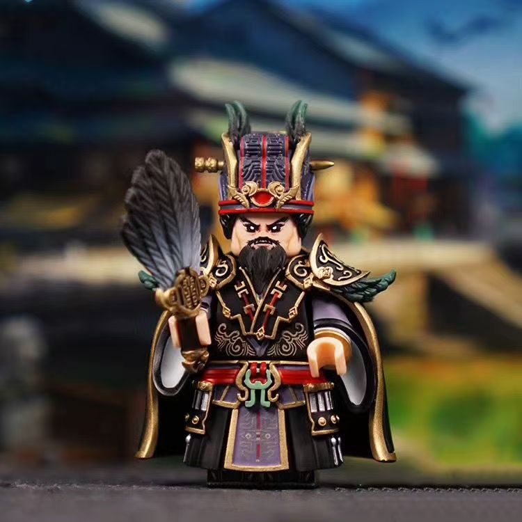 三国演义人仔积木古代武将
