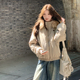 羽绒棉衣工装 棉服女2025年冬季 新款 复古派克服韩系宽松小个子外套