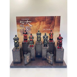THISAMRY这就是俑第四代盲盒家国手办摆件赳赳大秦兵马俑伴手礼