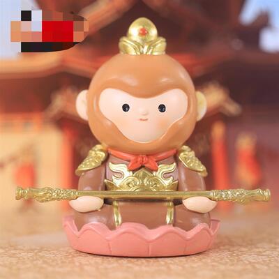 潮玩齐天大圣孙悟空手办公仔盲盒国潮经典西游记旅游纪念品小摆件