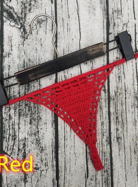 Trunks Crochet Thong Briefs Sunbathing Bikini Handmade