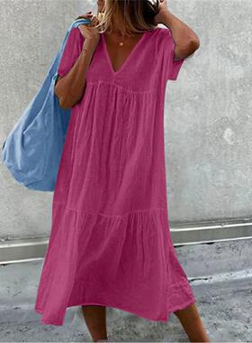 dress attire chic loose -line flattering with effortlessly