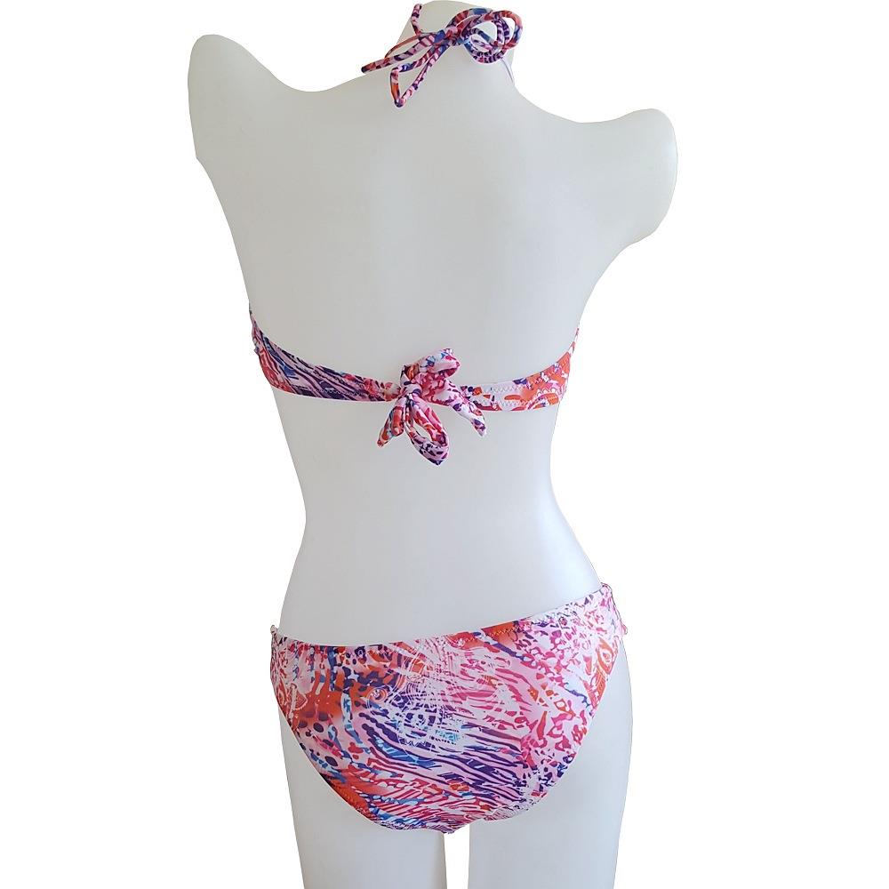 braided with swimsuit blinds and around multi-rope neck