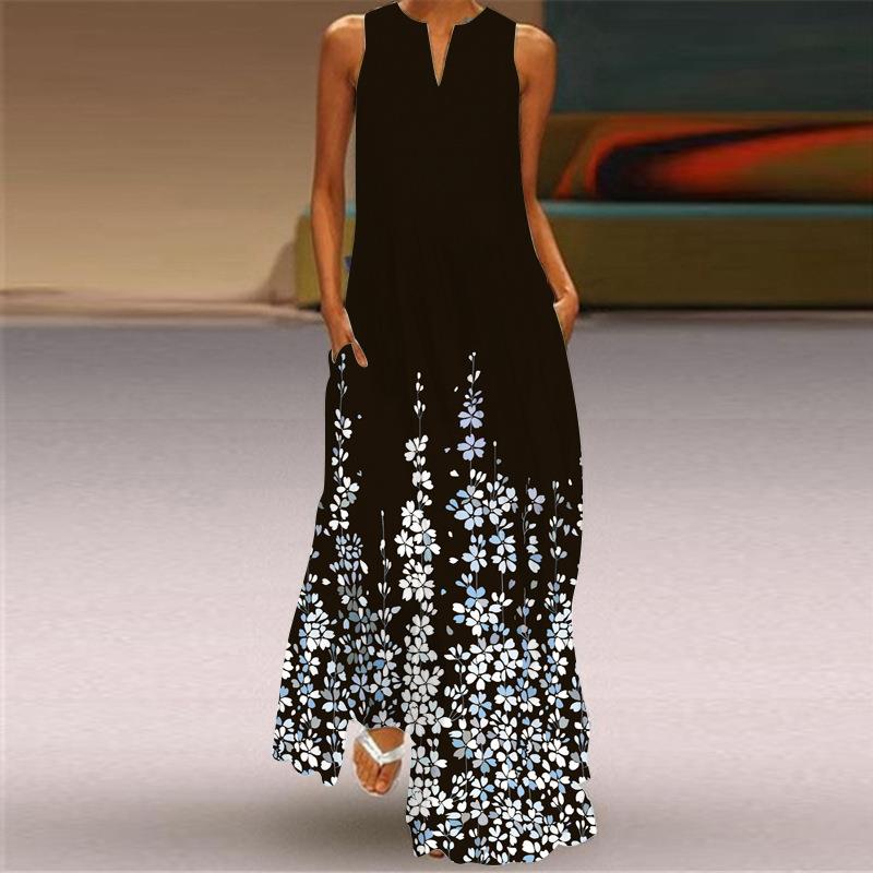 dress dinner party friends dress womens print flower new