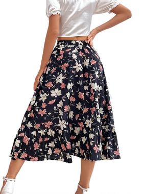 fashion temperament and elegante spring larga falda mujer