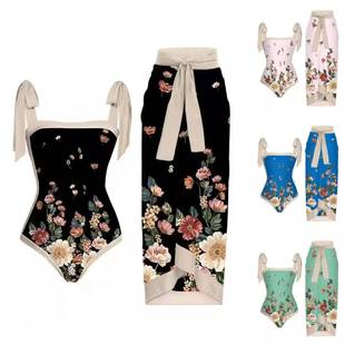 women for dress beach two-piece lace-up sexy swimsuit