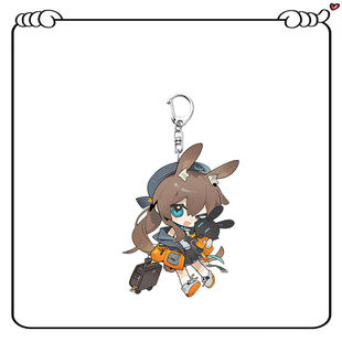 明日方舟2024嘉年华周边双面钥匙扣阿米娅缪尔赛思史尔特尔