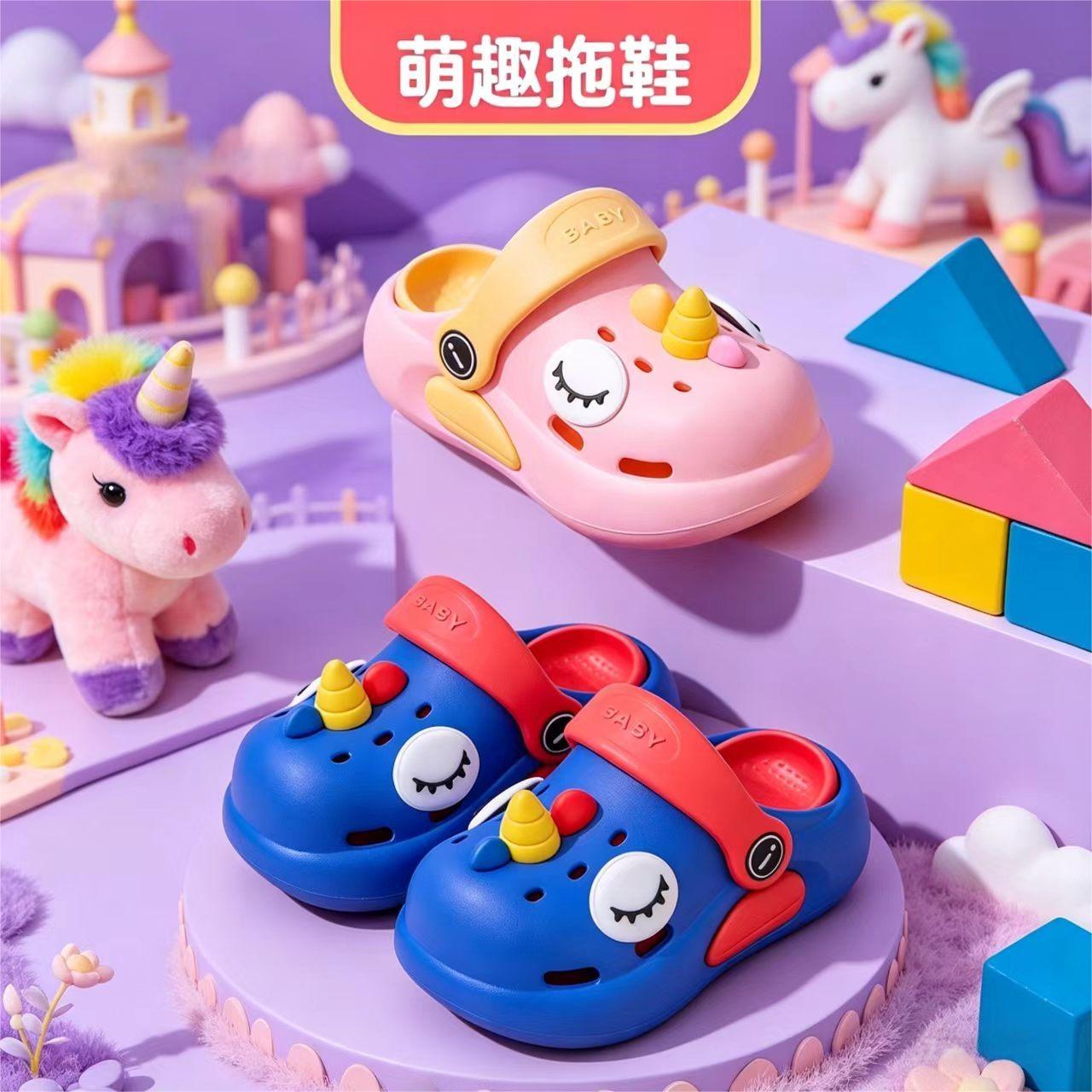 儿童洞洞鞋夏季沙滩鞋