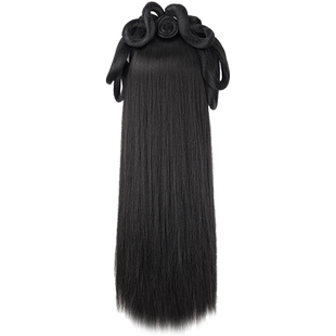 儿童汉服假发包一体式发片盘发古风造型古装假发女童发髻头饰垫发