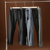 北欧风剪刀 户外男长裤 科技防水防风加绒加厚透气弹力软壳裤 秋季