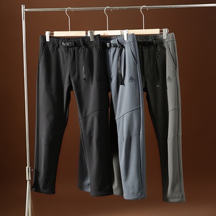 北欧风剪刀 科技防水防风加绒加厚透气弹力软壳裤秋季户外男长裤