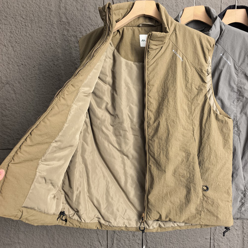 日系机能防风保暖棉马甲