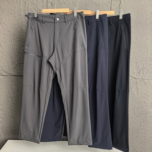 防水透气速干直筒休闲裤 男士 户外机能立体剪裁耐磨软壳裤 平替款