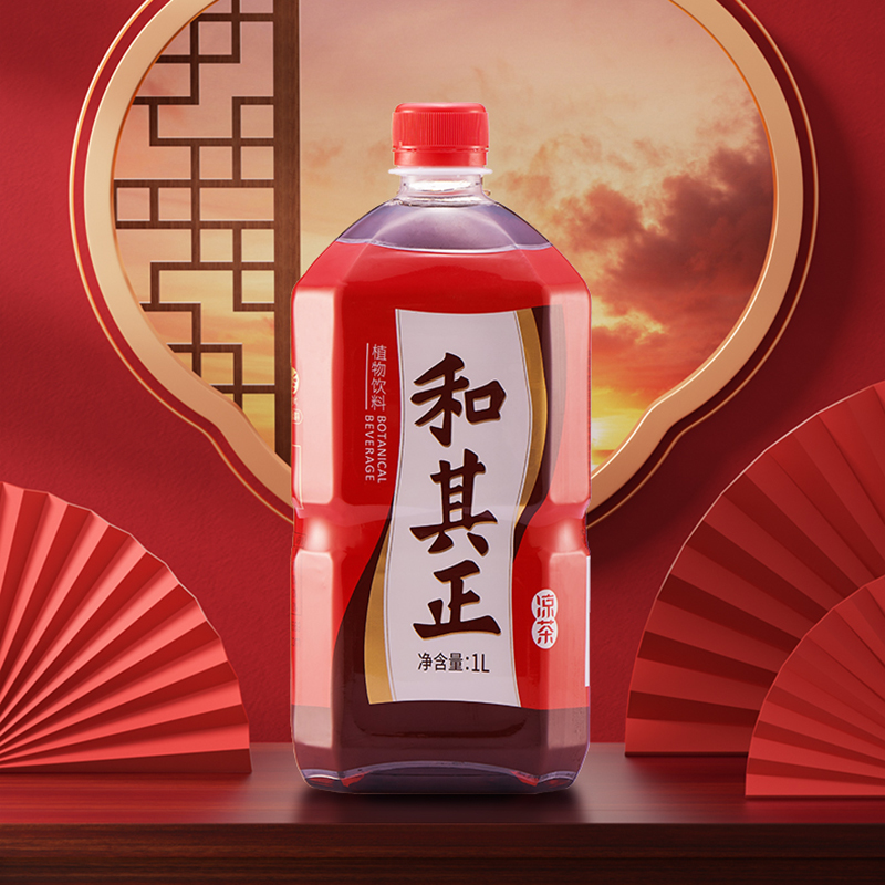 和其正1L*2瓶凉茶草本植物饮料