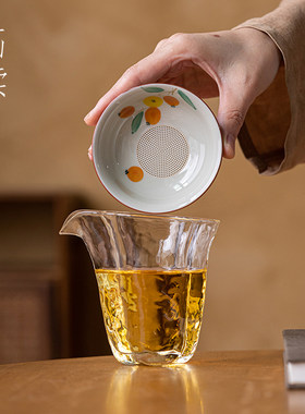 高硼硅耐高温玻璃公道杯