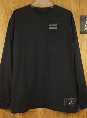 【现货】美国购回~JORDAN 11长袖T恤男子篮球大码宽松运动上衣