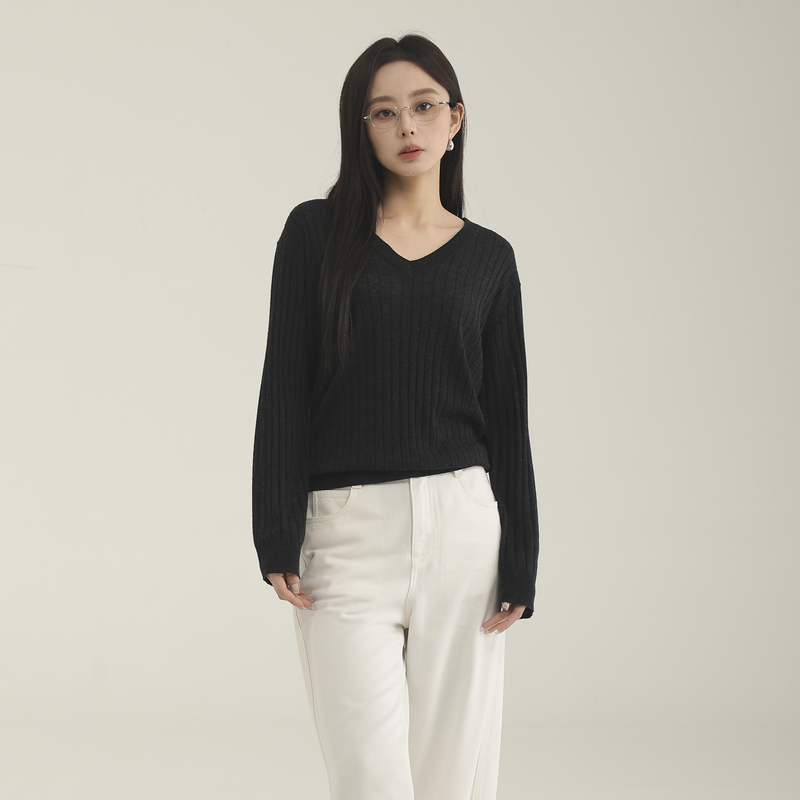 【AIRIQI】都市毛织H型毛衣AH51MS309