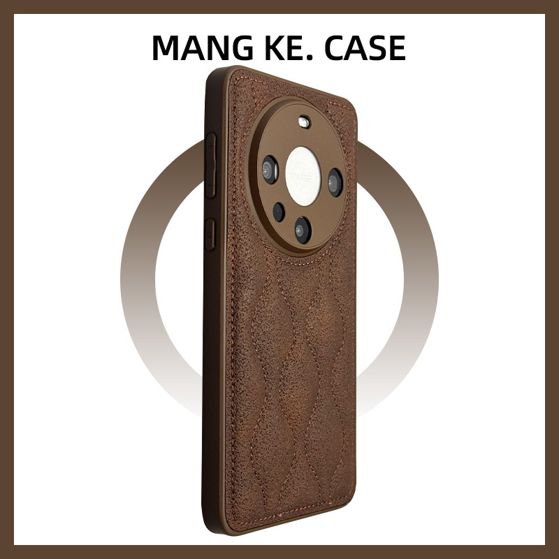 皮质棕底水波纹适用mate80promax手机壳高级感小众新款mate80pro全包防摔80系列pura70简约60pro+轻奢50p羽绒,3C数码配件,手机保护套/壳,淘宝优惠券,粉丝福利购,淘宝优惠卷