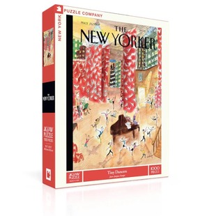 美国进口纽约客拼图-小舞者-1000片-正品益智解压烧脑玩具潮玩