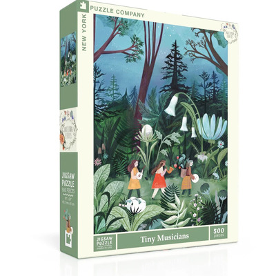 美国进口纽约客拼图-小小音乐家-500片-正品益智解压烧脑玩具潮玩