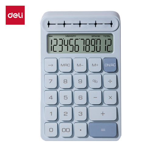 得力计算器TE37桌面计算器