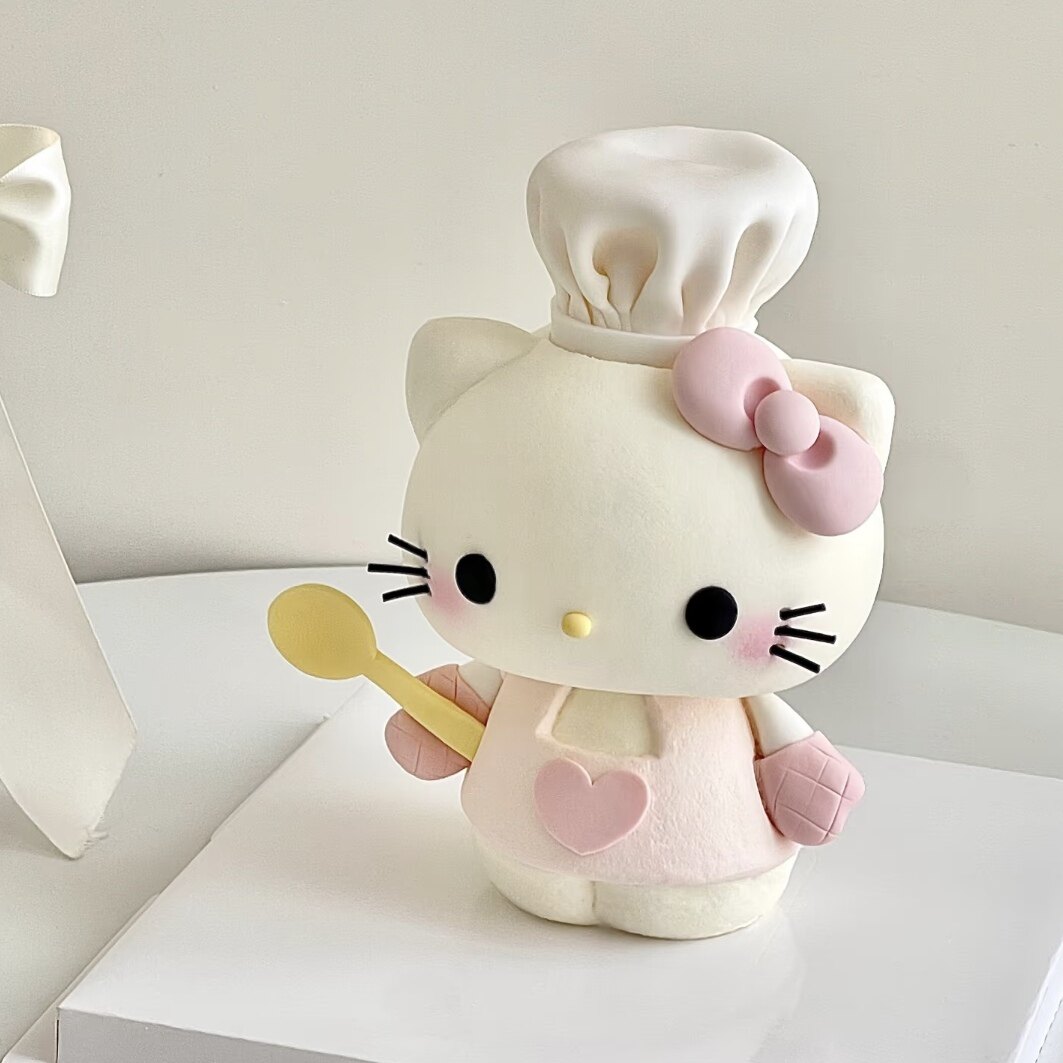Hellokitty蛋糕KT凯蒂猫生日蛋糕网红儿童周岁男女北京同城配送