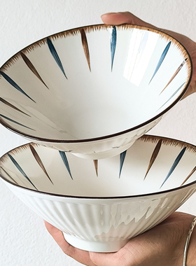 【超值特惠~18.99两个】大容量斗笠碗拉面碗 日式简约大菜碗汤碗