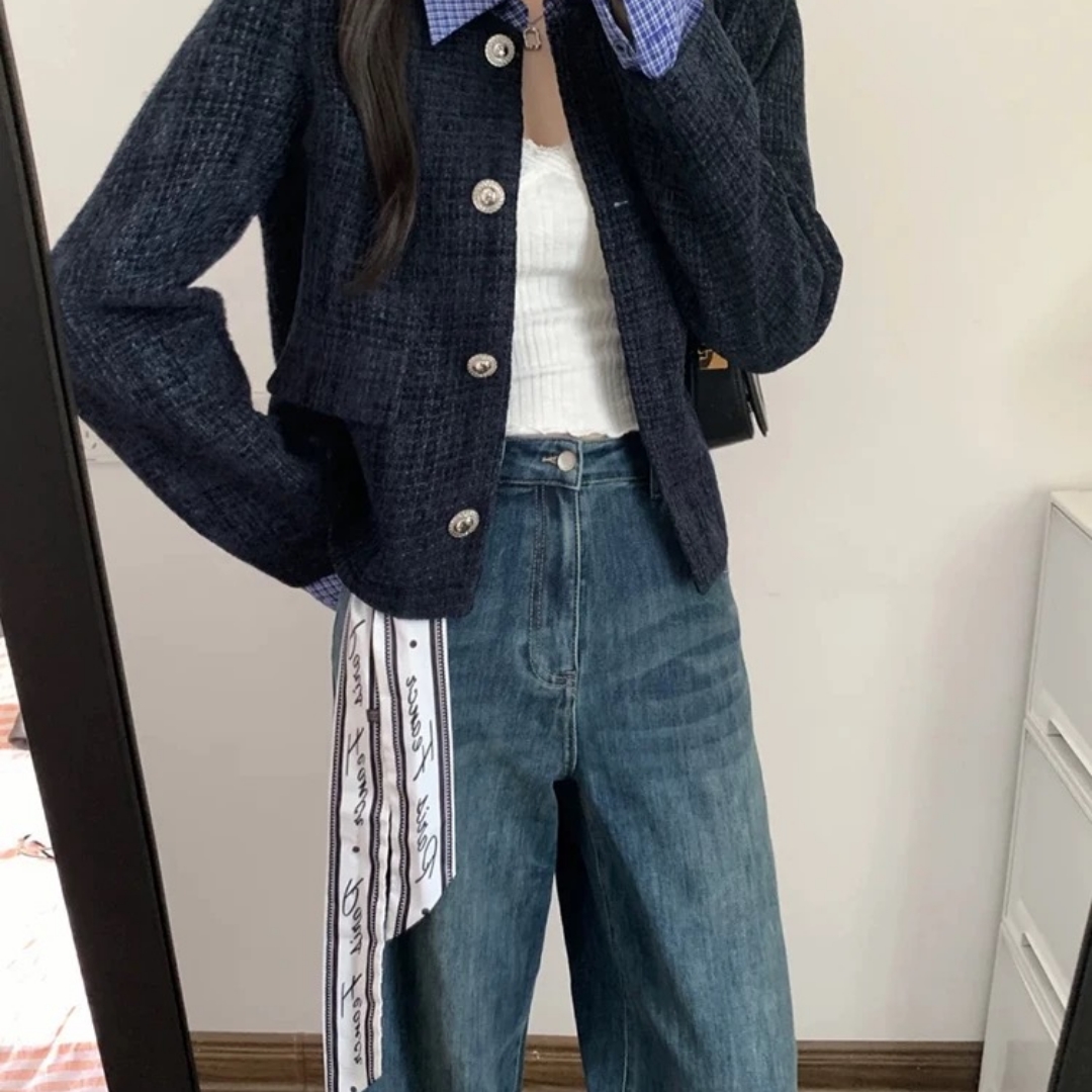 初秋穿搭一整套2025小众不撞款今年流行绝美气质巨好看上衣套装女