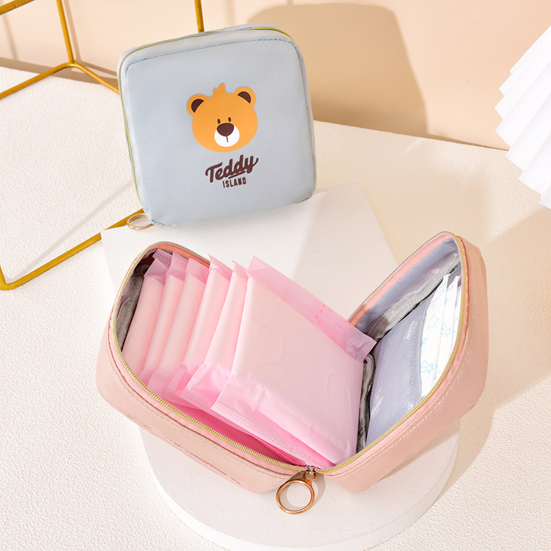 姨妈巾收纳包卫生巾月事包少女可爱便携随身大学生卫生棉袋子小包