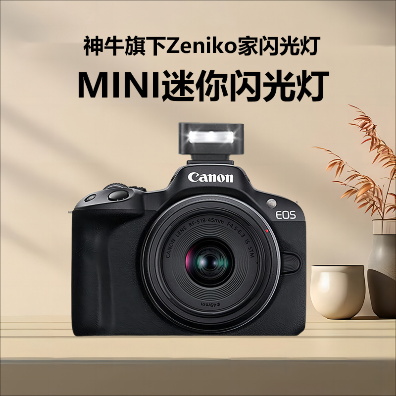 佳能r100相机闪光灯人像补光灯