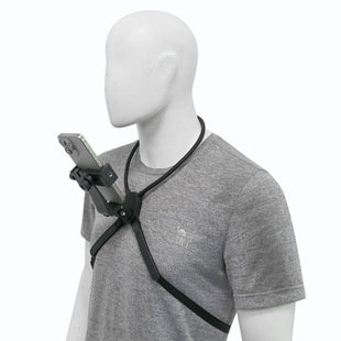 第一人称视角直播支架适用骁途S6 S6Pro运动相机第一视角拍摄设备挂脖手机支架