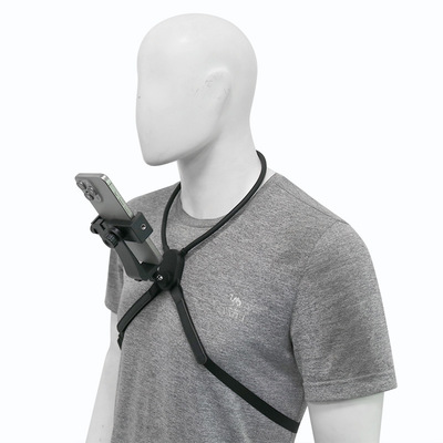 第一人称视角直播支架适用骁途S6 S6Pro运动相机第一视角拍摄设备挂脖手机支架