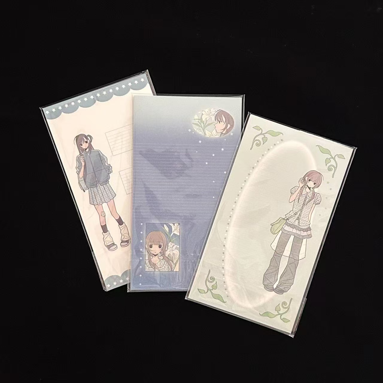 奇思妙想乌A6per双面便签可书写素材纸手帐双面印刷文艺盐系便签