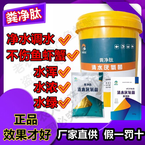 清水正品粪净肽 不耗氧粪静肽清水厌氧菌水浑水浓水绿降氨氮亚盐