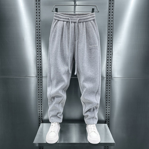 男宽松时尚哈伦裤简约休闲卫裤潮