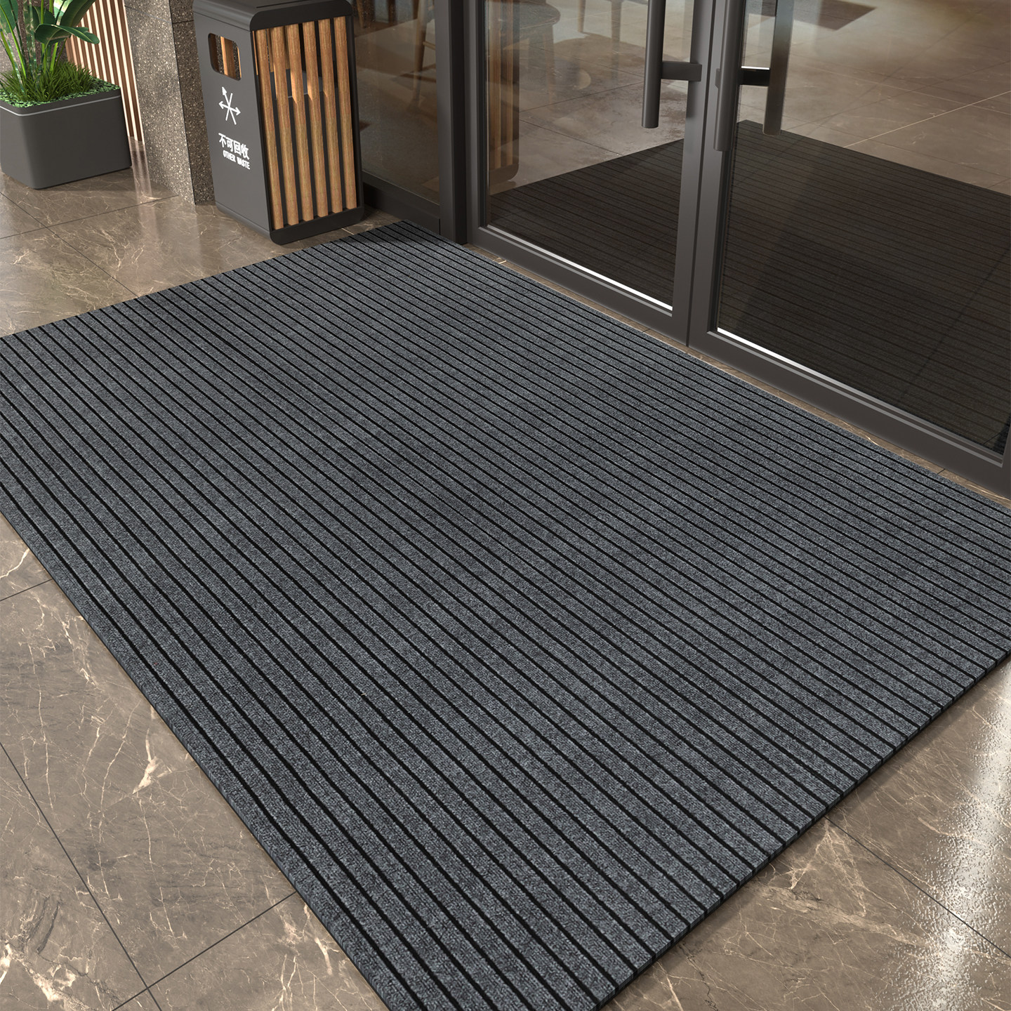 条纹商用店铺酒店入户门口除尘地毯可裁剪户外地垫台阶防滑脚垫,居家布艺,商业地毯地垫,淘宝优惠券,粉丝福利购,淘宝优惠卷
